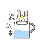 Rabbit doctor lazy day（個別スタンプ：8）