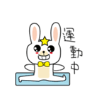 Rabbit doctor lazy day（個別スタンプ：20）