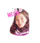 ペロとユナ（個別スタンプ：1）