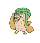 フクロウのユニ君（個別スタンプ：6）