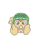 フクロウのユニ君（個別スタンプ：8）