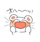 愉快なくまさん。（個別スタンプ：1）