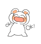 愉快なくまさん。（個別スタンプ：13）