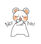 愉快なくまさん。（個別スタンプ：14）