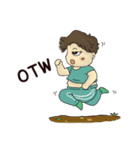 Anuke Chubby Girl（個別スタンプ：32）