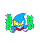 スーパーヒーロー 雨つぶマン リミックス（個別スタンプ：25）