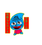 スーパーヒーロー 雨つぶマン リミックス（個別スタンプ：26）