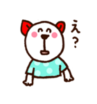 にこにこくまさん（個別スタンプ：5）