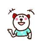 にこにこくまさん（個別スタンプ：17）