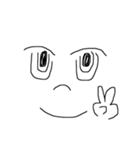 かお文字（個別スタンプ：2）