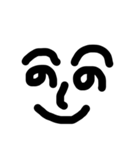 かお文字（個別スタンプ：7）