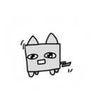 ホッキョクウサギと謎の生物はこみん（個別スタンプ：14）