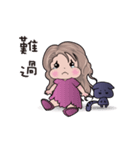Boy girl and cat（個別スタンプ：2）