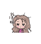 Boy girl and cat（個別スタンプ：12）