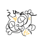 ねこずきのラクガキ（個別スタンプ：1）
