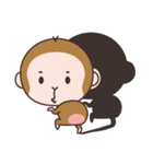Monkey + Sheep（個別スタンプ：30）