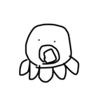 画伯スタンプ笑（個別スタンプ：1）