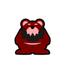黒髭和熊（個別スタンプ：2）