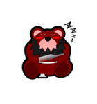 黒髭和熊（個別スタンプ：9）