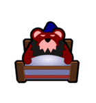 黒髭和熊（個別スタンプ：12）