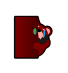 黒髭和熊（個別スタンプ：18）