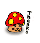 Chill mushroom（個別スタンプ：6）