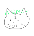 シュールなねこさん（個別スタンプ：5）