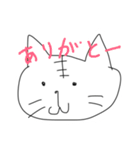 シュールなねこさん（個別スタンプ：8）