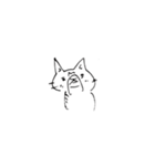 ねこ ラクガキ（個別スタンプ：1）