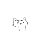ねこ ラクガキ（個別スタンプ：3）