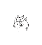 ねこ ラクガキ（個別スタンプ：5）