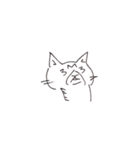 ねこ ラクガキ（個別スタンプ：6）