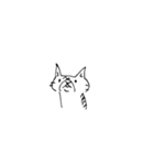 ねこ ラクガキ（個別スタンプ：8）