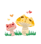 Cat Mushroom Forest（個別スタンプ：1）