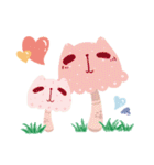 Cat Mushroom Forest（個別スタンプ：3）