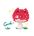 Cat Mushroom Forest（個別スタンプ：7）