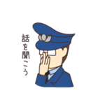 刑務官と囚人（個別スタンプ：22）