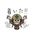 インコと作業員（個別スタンプ：8）