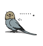 インコと作業員（個別スタンプ：21）