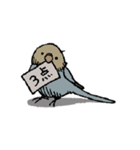 インコと作業員（個別スタンプ：39）