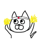 ねこのスタンプ(言葉なし)（個別スタンプ：10）