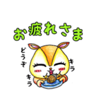 オレンジのリス（個別スタンプ：5）