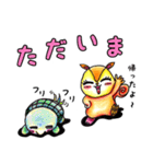 オレンジのリス（個別スタンプ：17）