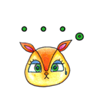 オレンジのリス（個別スタンプ：18）