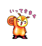 オレンジのリス（個別スタンプ：20）