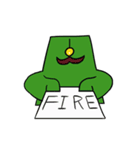 DLM (Dot Line Man)（個別スタンプ：4）