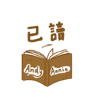 Andy＆Annie（個別スタンプ：33）
