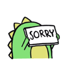 KHON The Baby Dinosaur（個別スタンプ：7）