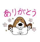 ビーグル犬のガクとココとイクラ（個別スタンプ：30）