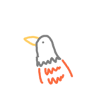 癒やしを与える鳥たち（個別スタンプ：5）